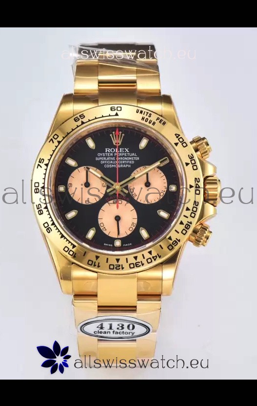 Rolex Cosmograph Daytona M116503-0009 Yellow Gold Two Tone Original Cal.4130 Movement - 904L Steel Watch