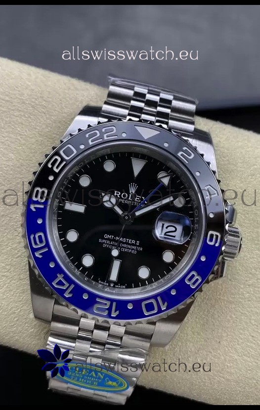Rolex GMT Masters II 126710BLNR Batman Cal.3285 Movement Swiss Replica - Ultimate 904L Steel Watch