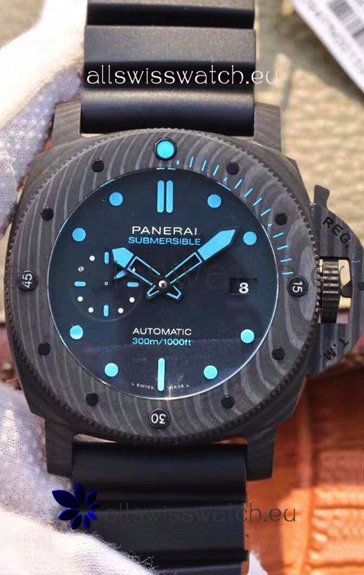 Panerai Luminor Submersible Carbotech PAM1616 Swiss 1:1 Mirror Replica Watch 47MM