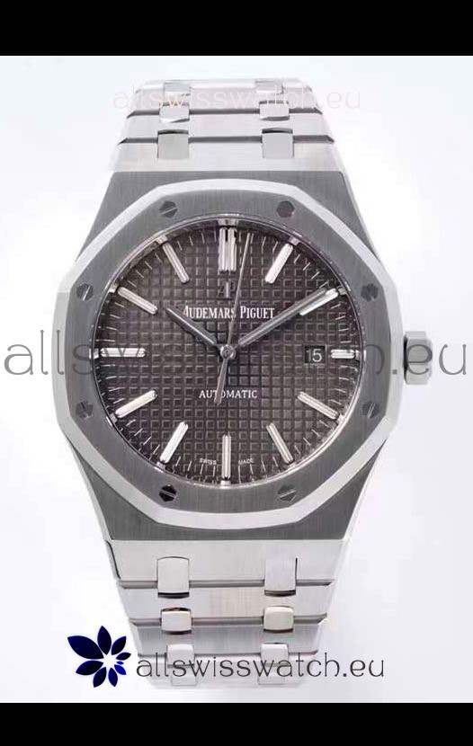 Audemars Piguet Royal Oak 41MM Grey Dial 904L Steel CALIBRE 4302 Movement 1:1 Mirror Replica