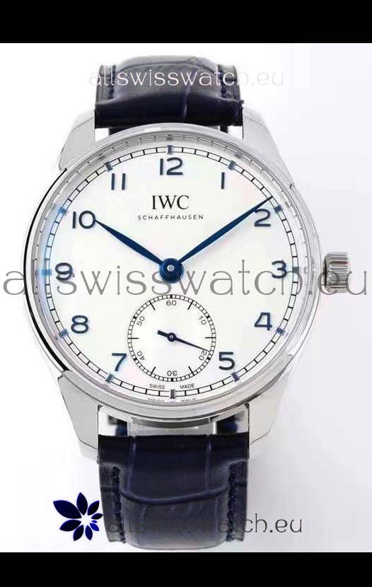 IWC Portofino Automatic 1:1 Mirror Quality White Dial Steel Casing Swiss Replica Watch