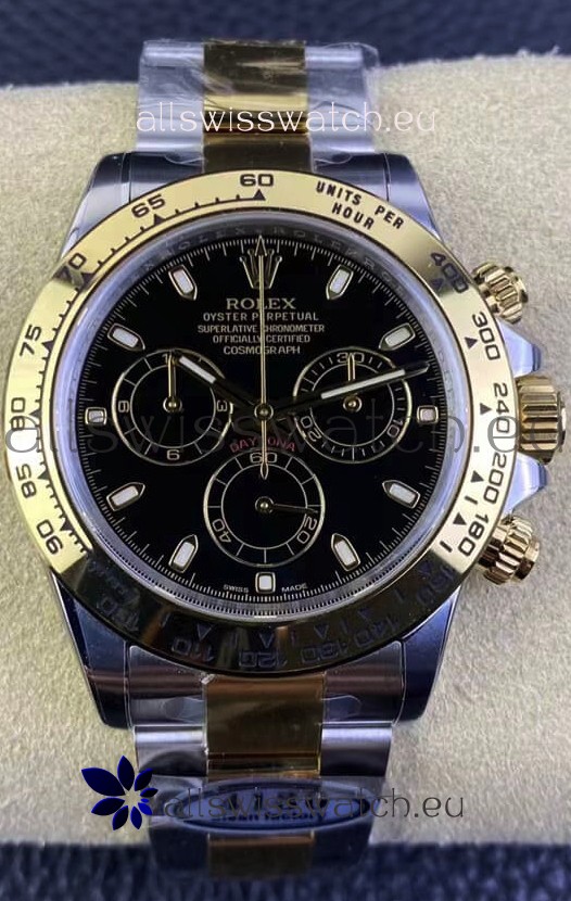 Rolex Daytona Two Tone Yellow Gold 116503 Original Cal.4130 Movement - 1:1 Mirror 904L Steel Watch