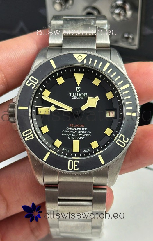 Tudor Super Clone Pelagos 42MM Left Hand Titanium Swiss Replica Watch 1:1 Mirror Replica