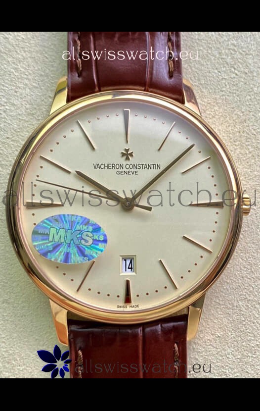Vacheron Constantin Patrimony Yellow Gold Watch in 1:1 Mirror Replica Watch