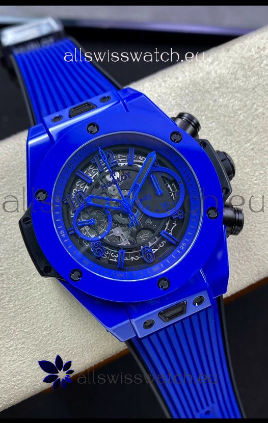 Hublot Big Bang Unico Blue PVD 1:1 Mirror Edition Swiss Replica Watch