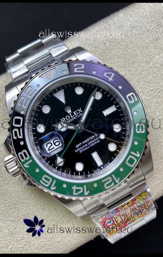 Rolex GMT Masters II 126720VTNR SPRITE Cal.3285 Movement Swiss Replica - Ultimate 904L Steel Watch