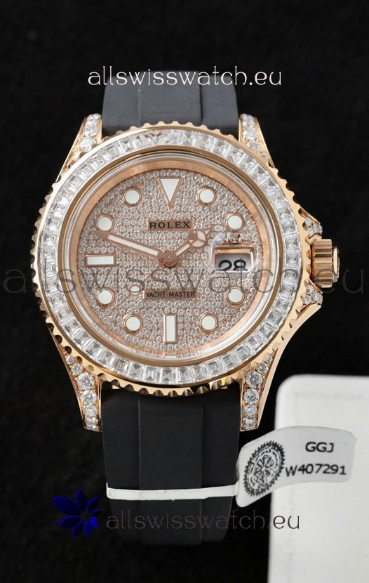 Rolex Yachtmaster 226679TBR Rose Gold 42MM Cal.3135 Swiss 1:1 Ultimate 904L Steel Watch