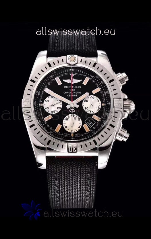 Breitling Chronomat Airbone 1:1 Mirror Replica Watch in Black Dial