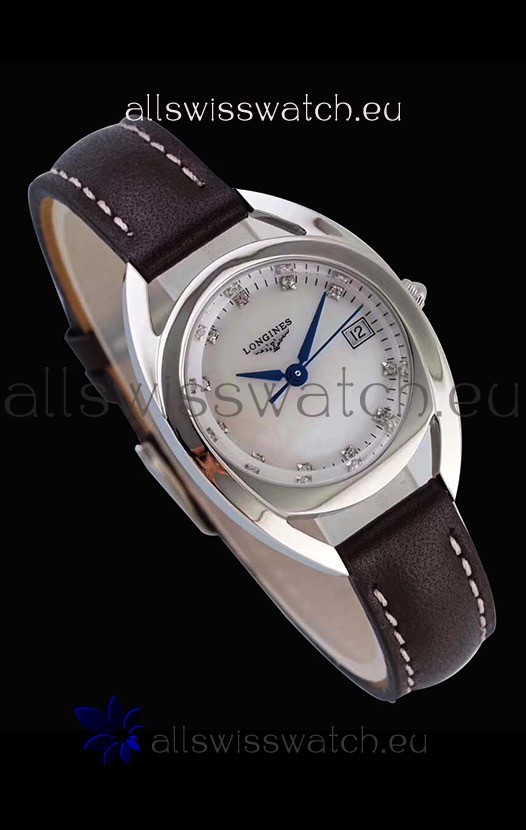 Longines Primaluna Ladies Pearl Dial Swiss Quartz Replica Watch