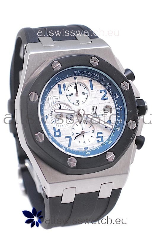 Audemars Piguet Royal Oak Offshore Japanese Replica Watch in Off White Dial
