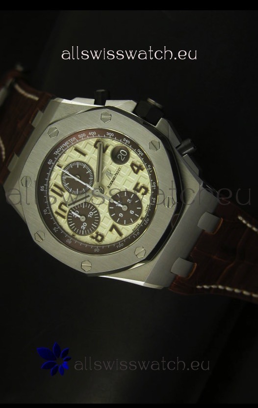 Audemars Piguet Royal Oak Offshore White Safari Edition - 1:1 Mirror Replica Watch