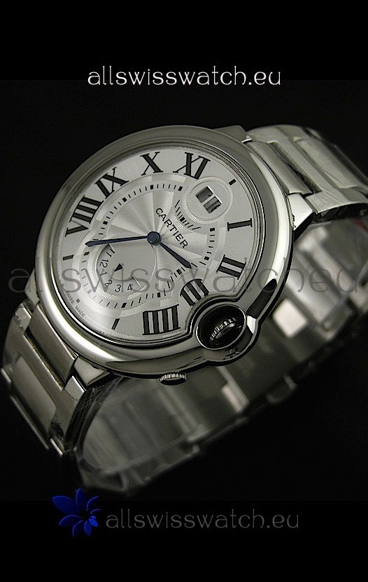 Cartier Ballon Blue de Japanese Replica Watch in White Dial