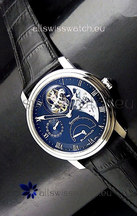 Blancpain Carrousel Tourbillon Steel Tourbillon Swiss Watch
