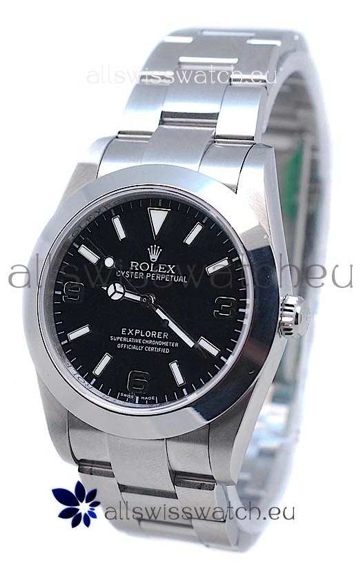 Rolex Explorer I Steel Japanese Replica Watch - 43MM