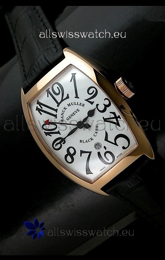 Franck Muller Geneve Casablanca Japanese Rose Gold Watch