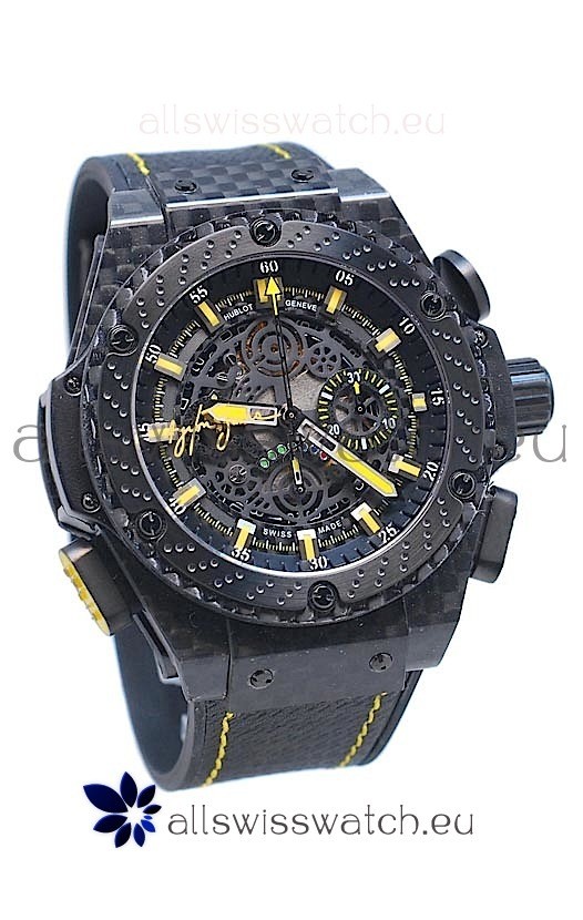 Hublot King Power Ayrton Senna Swiss Replica Watch