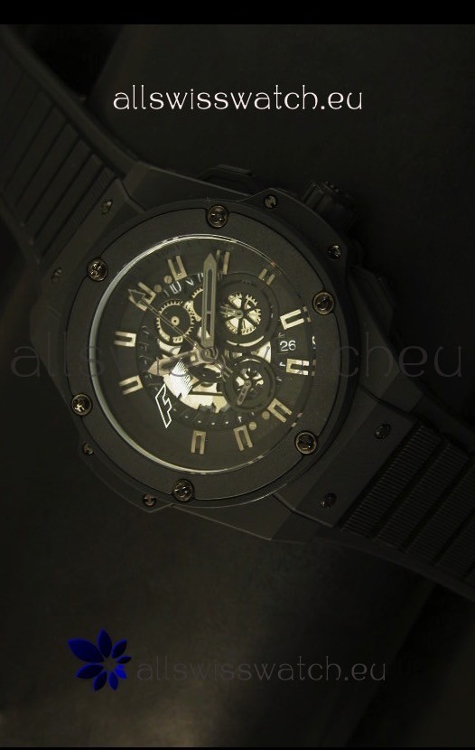Hublot Big Bang King F1 PVD Swiss Quartz Watch 45MM