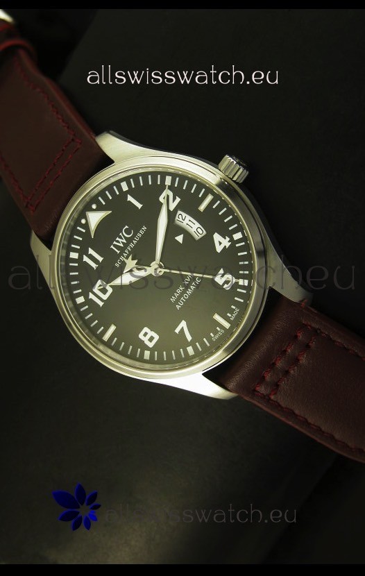 IWC Mark XVII Stainless Steel Black Dial Swiss Watch