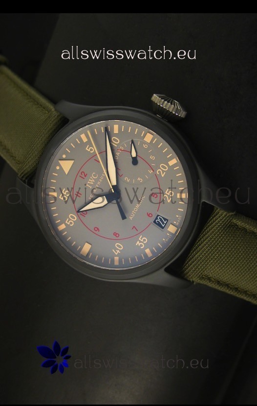 IWC Big Pilot Top Gun Miramar Ceramic Case Watch - 1:1 Mirror Replica