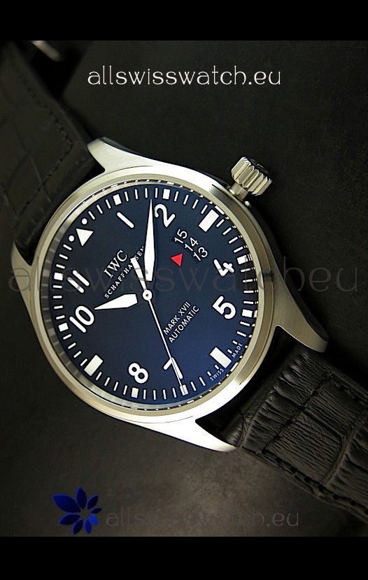 IWC MARK XVII Swiss Replica Watch in Steel Casing - 1:1 Mirror Replica