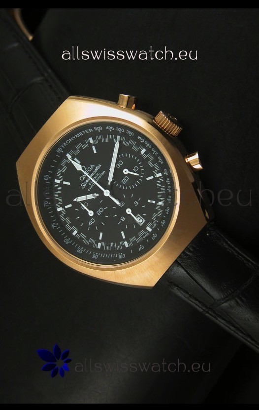 Omega Speedmaster MARK II Co-Axial Chronograph Rose Gold Case