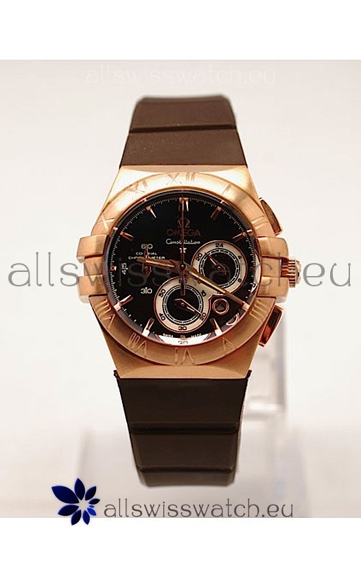Omega Constellation Ladies Chronograph Replica Watch - 35MM