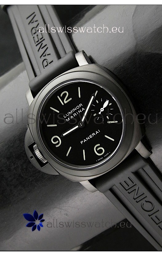 Panerai Luminor Marina Left Hand Wind PVD Swiss Watch