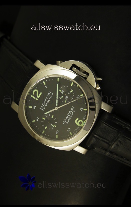 Panerai Luminor Chronograph PAM310 Chronograph Black Dial 40MM