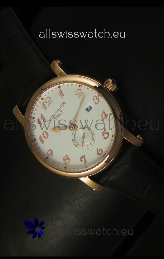 Patek Philippe Calatrava Rose Gold Watch Japanese Movement