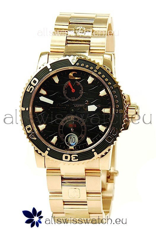 Ulysse Nardin Maxi Marine Chronometer Swiss Replica Watch