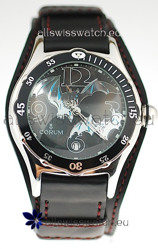 Corum Bubble Dive Bats Edition Black Watch