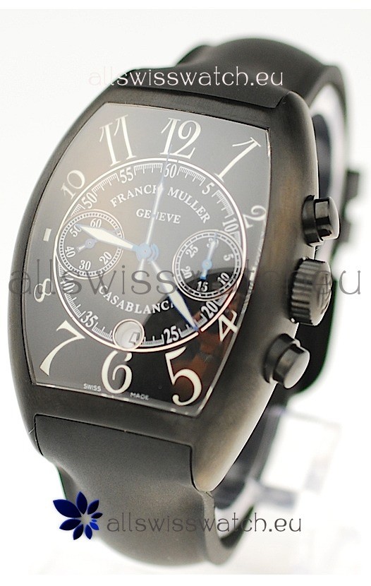 Franck Muller Casablanca Chronograph Swiss PVD Watch