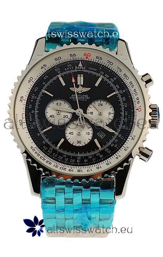 Breitling Navitimer Chronometre Japanese Watch in Black Dial