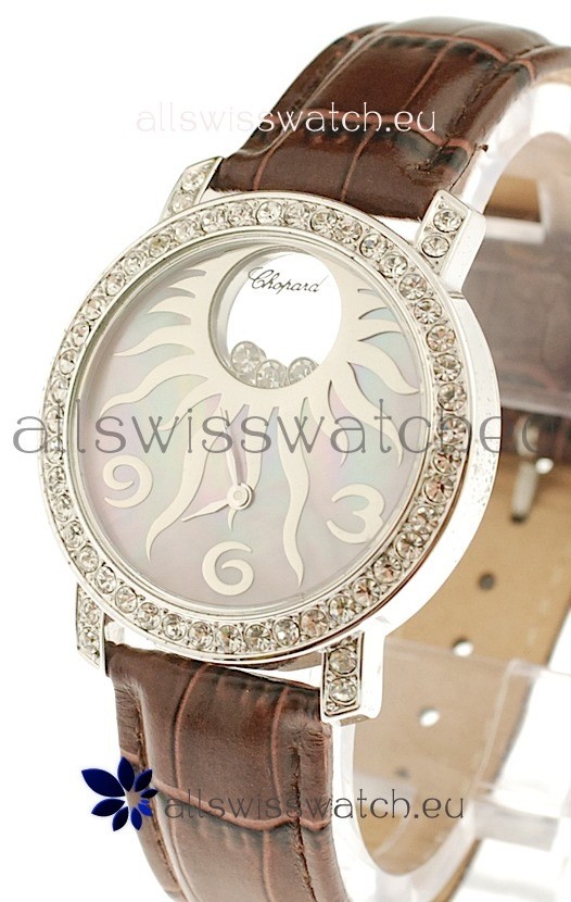 Chopard Happy Diamond Swiss Watch in Pearl Dial