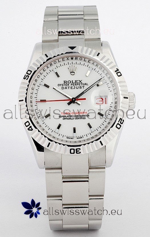 Rolex Datejust Turn O Graph Japanese Mens Watch