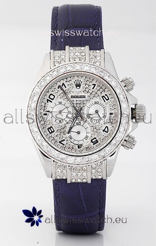 Rolex Daytona Diamonds Japanese Replica Watch