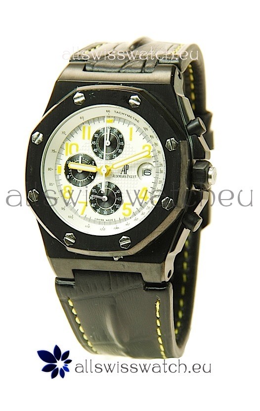 Audemars Piguet Royal Oak Offshore End of Days Japanese Replica Watch in White Dial