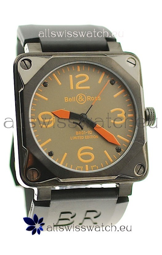 Bell and Ross BR01-92 Limited Edition Japanese PVD Watch