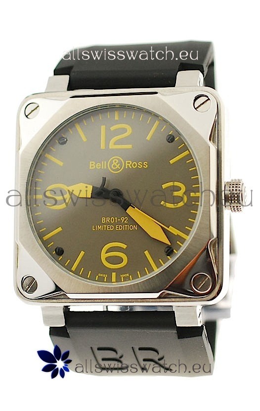 Bell and Ross BR01-92 Limited Edition Japanese Steel Watch