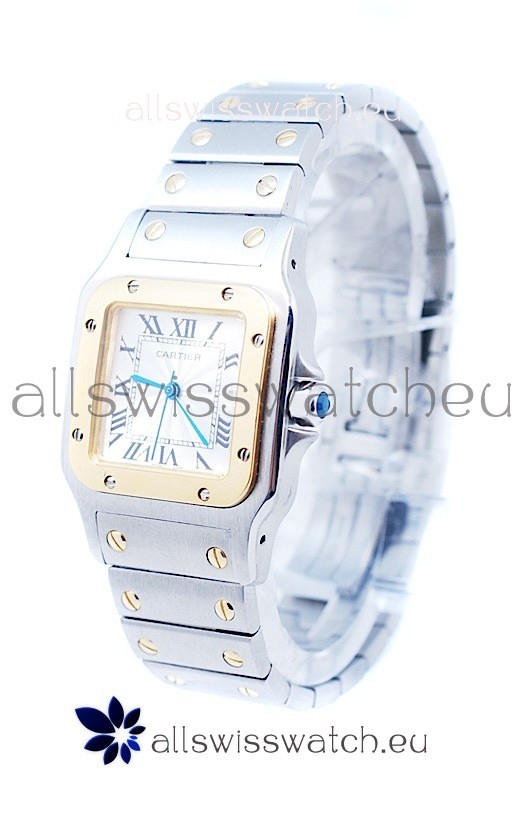Cartier Santos 100 Two Tone Replica Watch