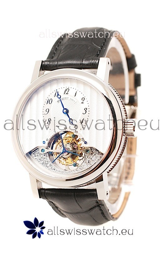 Breguet Grande Complication Tourbillon Co Axial Swiss Replica Watch in White