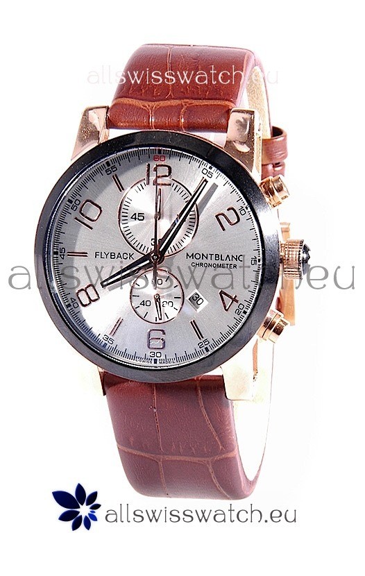 Mont Blanc Classic Flyback Chronograph Japanese Replica Watch