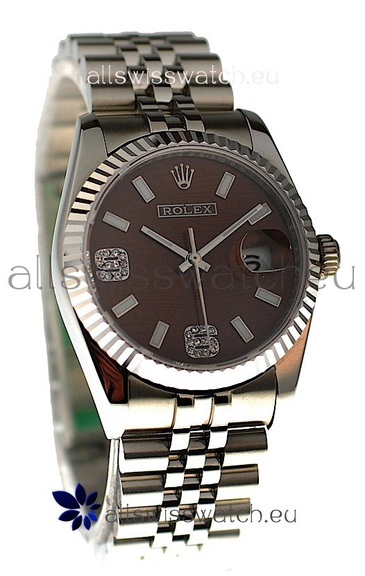 Rolex Datejust Silver Replica Watch