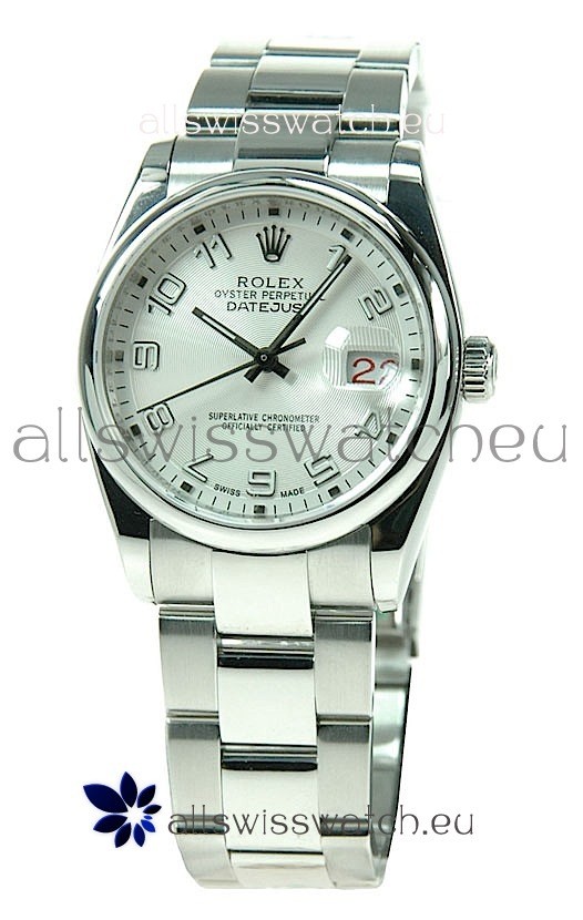 Rolex Datejust Japanese Replica Silver Watch