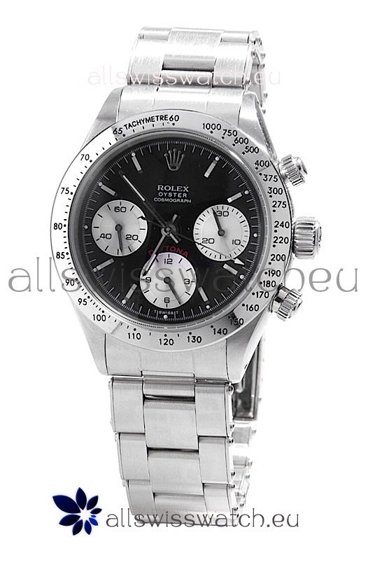 Rolex Replica Daytona Cosmograph Swiss Watch in Black Dial - 2011 Edition
