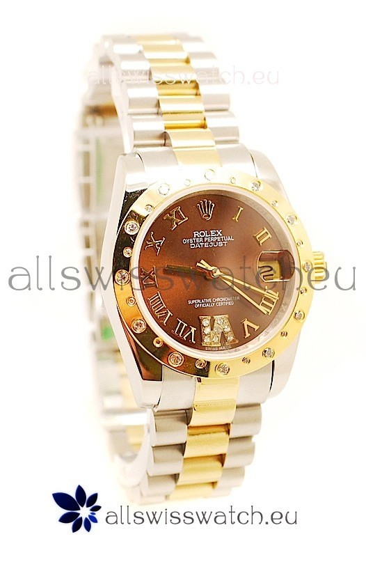 Rolex DateJust Mid-Sized Japanese Replica Watch