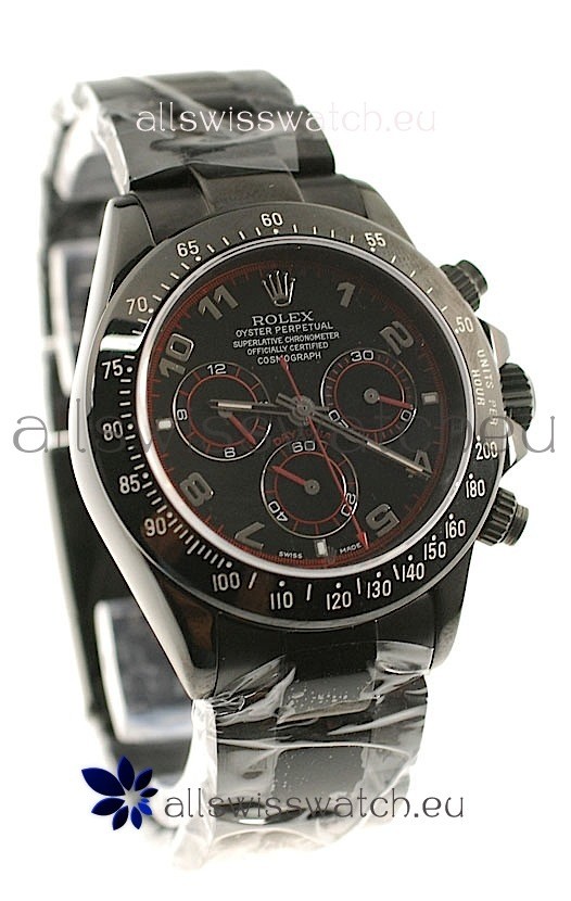 Rolex Daytona Cosmograph 2011 Edition Swiss Watch in Black