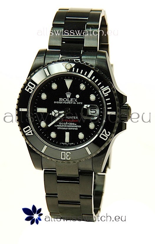 Rolex Submariner Pro Hunter PVD Swiss Casing Watch 