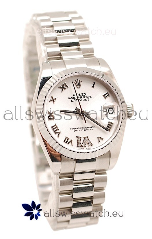 Rolex Oyster Perpetual Datejust Diamonds VI Swiss Replica Watch -36MM