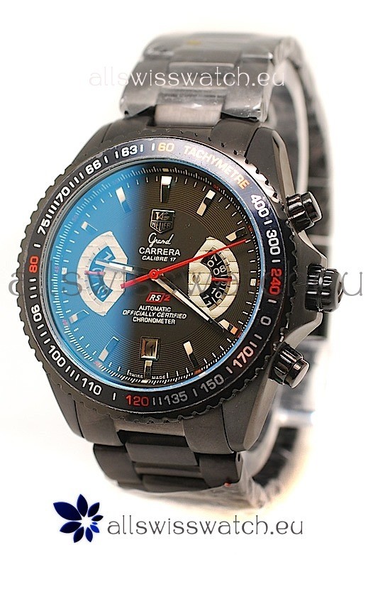 Tag Heuer Grand Carrera RS2 Japanese Replica PVD Watch
